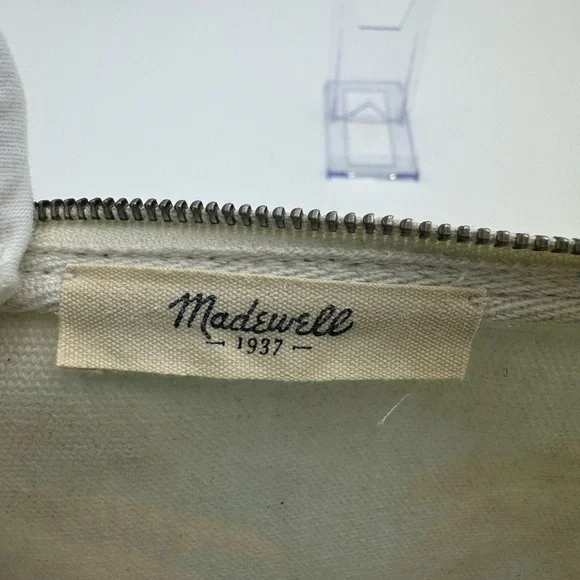 Madewell Coded Canvas Zipper Clutch - Picture 5 of 5
